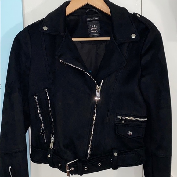 Zara Suade Jacket - Picture 1 of 2